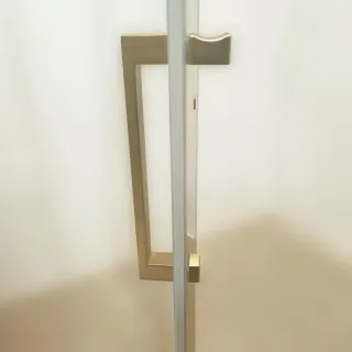 Душевой уголок Triton Дека -Голд  Щ0000073927 90x90 см профиль золото стекло прозрачное